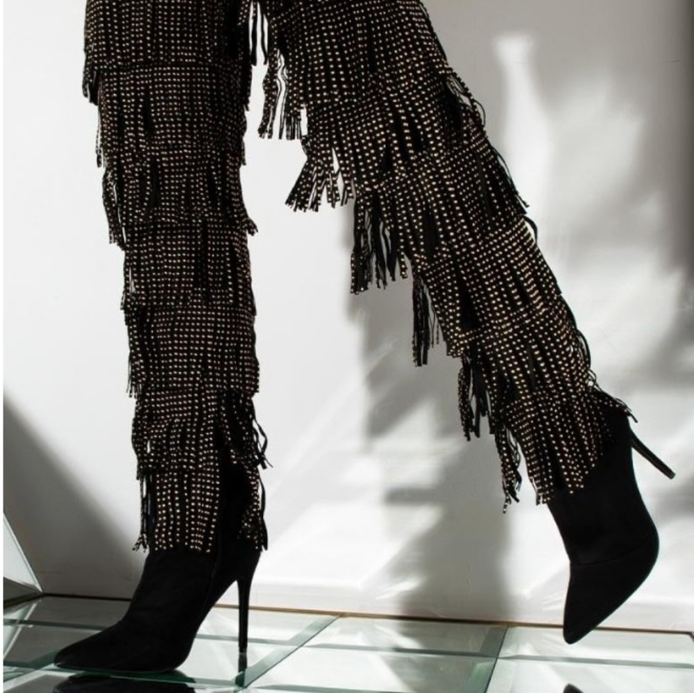 Fringe Boots